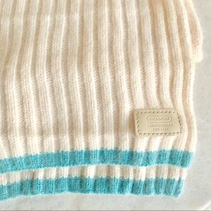 Coach Knit Scarf